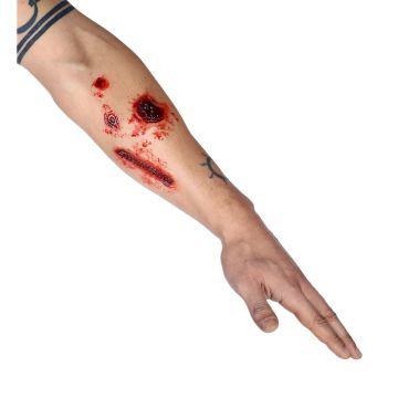 Falske blodige sår 7x
