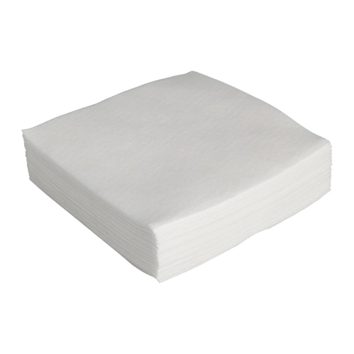 Hvide servietter 3-lags 70x - 24x24cm