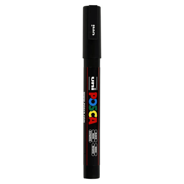 Posca Tusch sort 0,9-1,3 mm