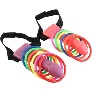 Penis Kaste Spil Inkl. 2 penis og 12 ringe