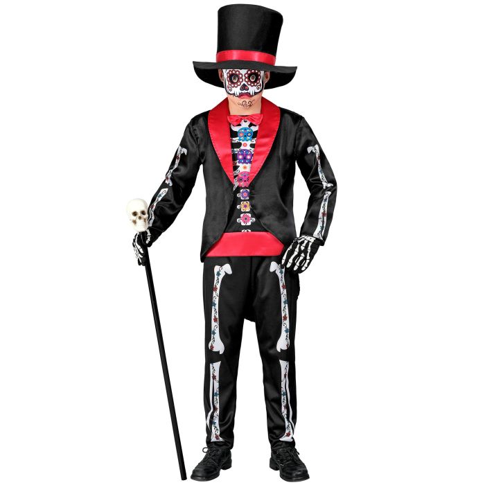 Dia de los Muertos kostume til drenge