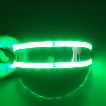 Sjov LED brille grøn neon 