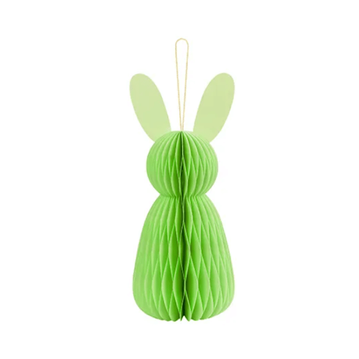 Grøn kanin honeycomb - 30 cm