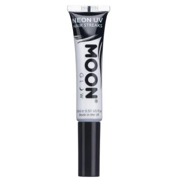 Neon UV hårfarve intens hvid Moon Creations - 15 ml 