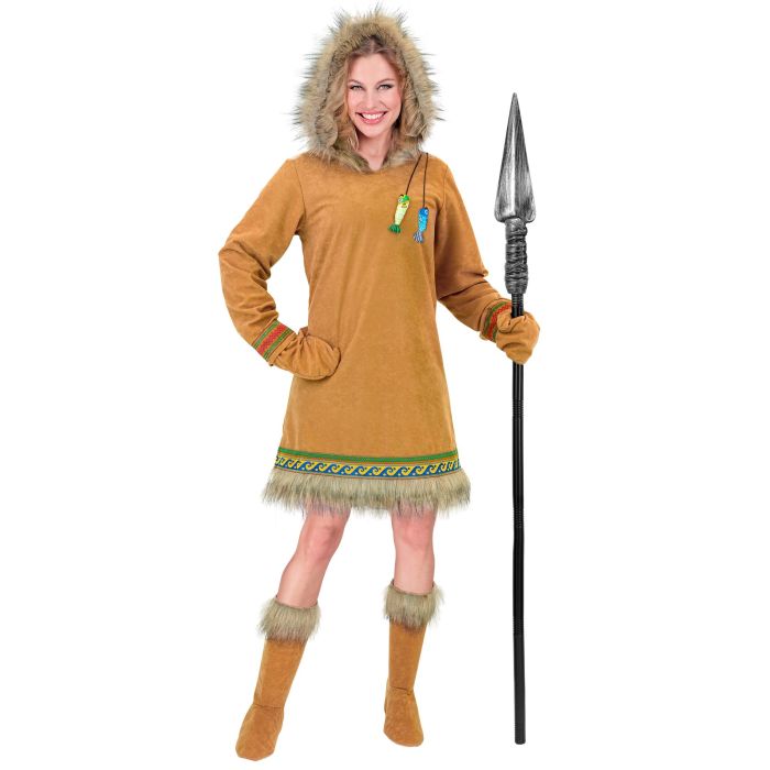 Eskimo kostume til damer - 3 dele