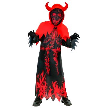 Flammedjævlekostume til drenge