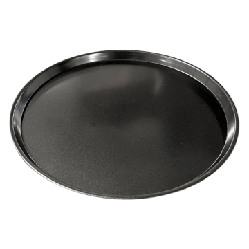 Sort metal bakke - 35,5 cm
