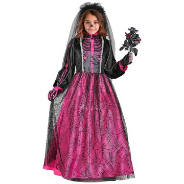 Skeletbrud kostume til piger