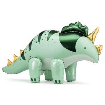 Folieballon dinosaur grøn - 101x60,5 cm