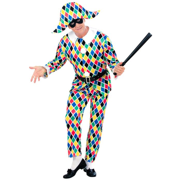Harlekinkostume til herrer