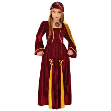 Middelalderprinsesse kostume til piger