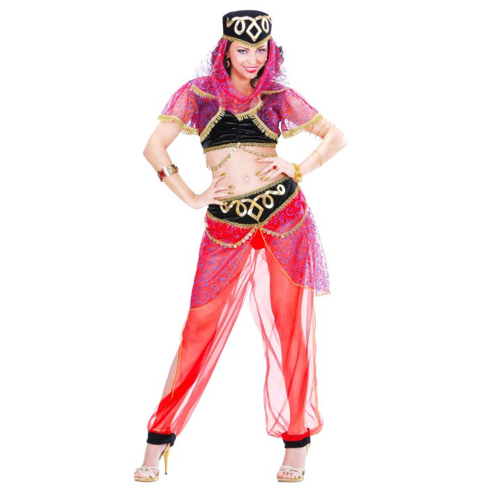 Harem-danser kostume til dame