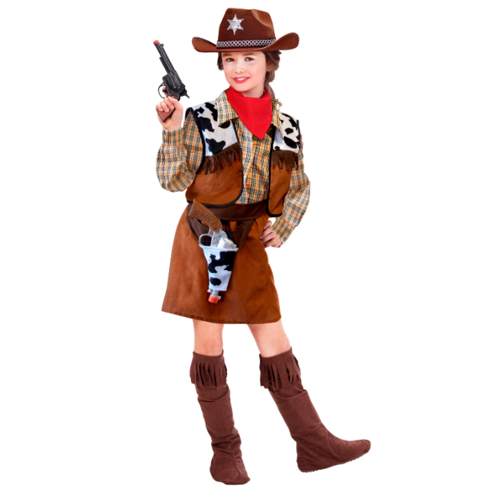 Cowgirl kostume til børn