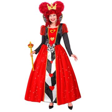 Hjerterdronning kostume til damer