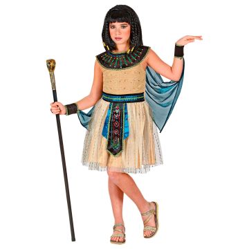 Egyptisk dronning kostume i flere farver til piger