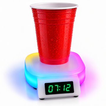 Ølstafet tidstager bottoms up LED