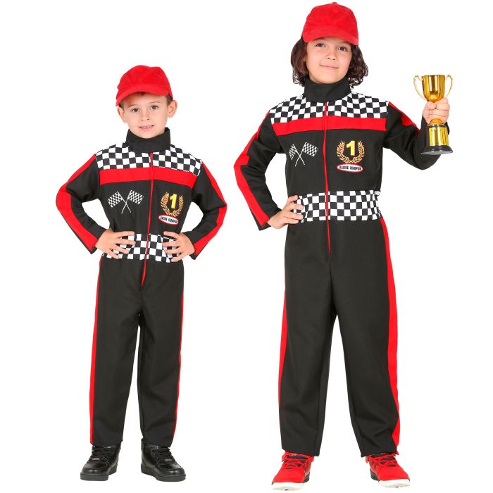 Racerkører kostume til drenge