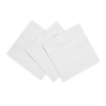 Hvid servietter 20x - 33x33cm