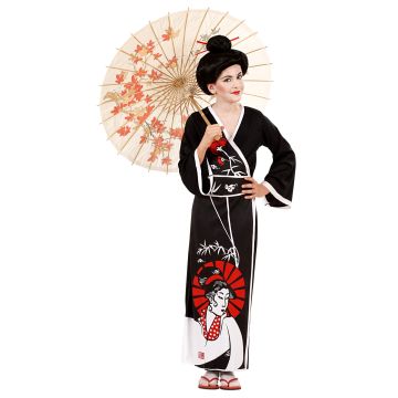 Japansk geisha kostume til piger