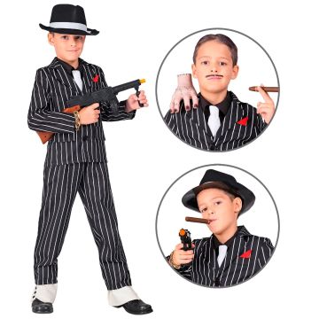 1920'er gangsterkostume til drenge