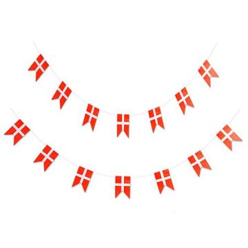 XXL Flagrække Dannebrog 3,2 m