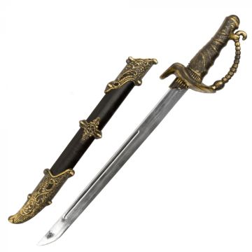 Pirat sværd med skede - 52 cm