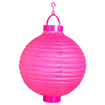 LED Lanterne til ophæng Pink
