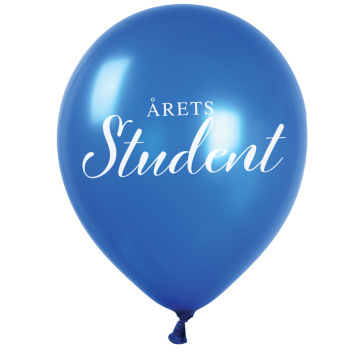 Årets Student Balloner Blå 10x - 25cm