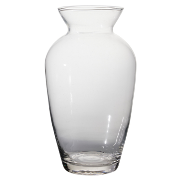Transparent glas vase 140x160 mm 