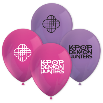 K-Pop Demon Hunters balloner 8x - 31 cm 