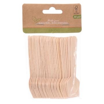 Isske i træ 95 mm - 30 stk