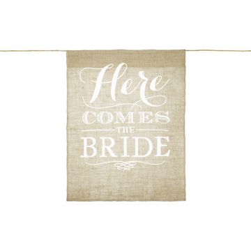 "Here Comes The Bride" Skilt - 41 x 51 cm