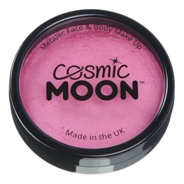 Metallic Ansigts Og Kropsmaling Pink 26 g Moon Creations