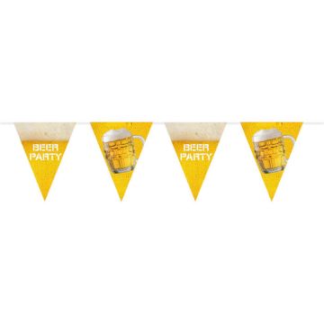 Beer Party Flagguirlande XL - 6 m
