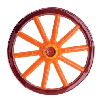 Plastik vogn hjul - Ø 50 cm