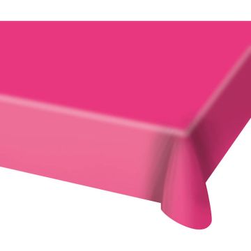 Pink plastik dug - 130x180 cm