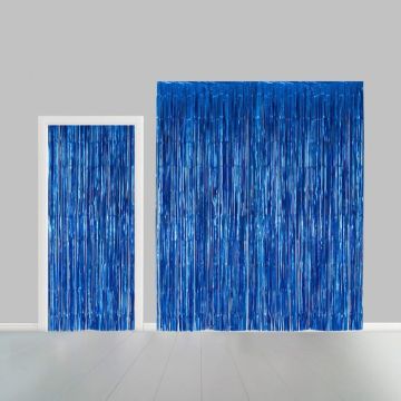 Glimmerforhæng blå - 100 x 240 m