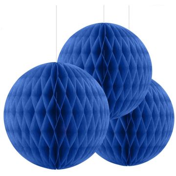 Blå Honeycomb 30 cm