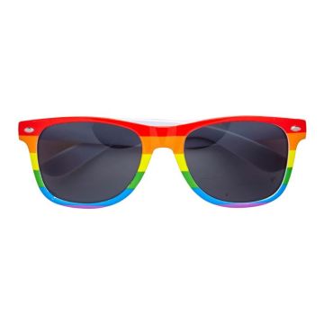 Regnbue farvet pride solbriller
