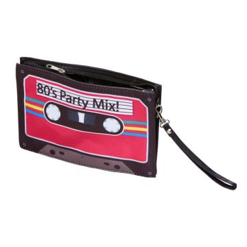 80'er kassettebånd håndtaske