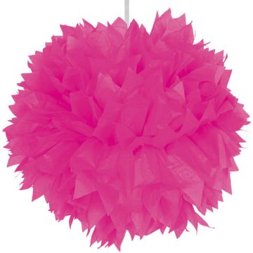 Pink pompom - 30 cm