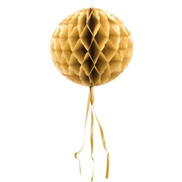 Honeycomb guld - 30 cm