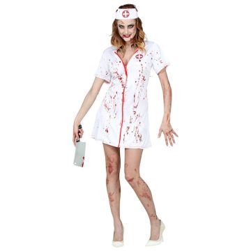 Zombie blodig sygeplejerske 