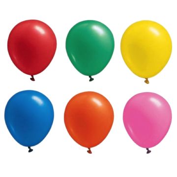 Balloner multifarve 10x - 22 cm