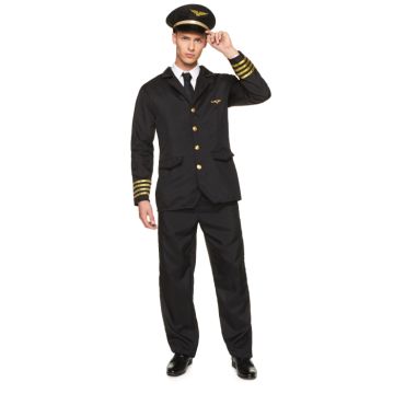 Passagerfly pilot kostume