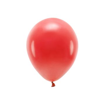 Pastel Rød Ballon 30 cm - 10x