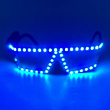 LED briller blå neon 