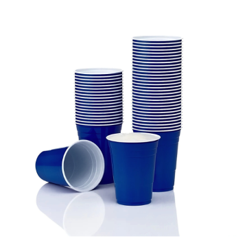 Blue Cups 20x -  0,4 liter