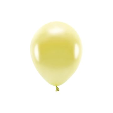 Metallic Lys Guld Balloner 10x - 26 cm 