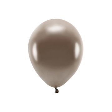 Metallic Brun Balloner 10x - 30 cm 